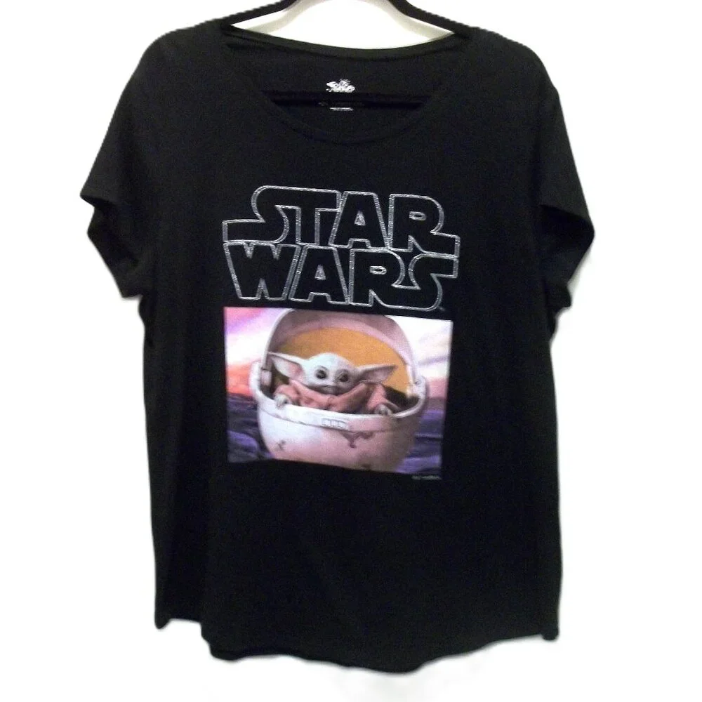 Used Grogu Justice Junior's Plus Size 24 Tee